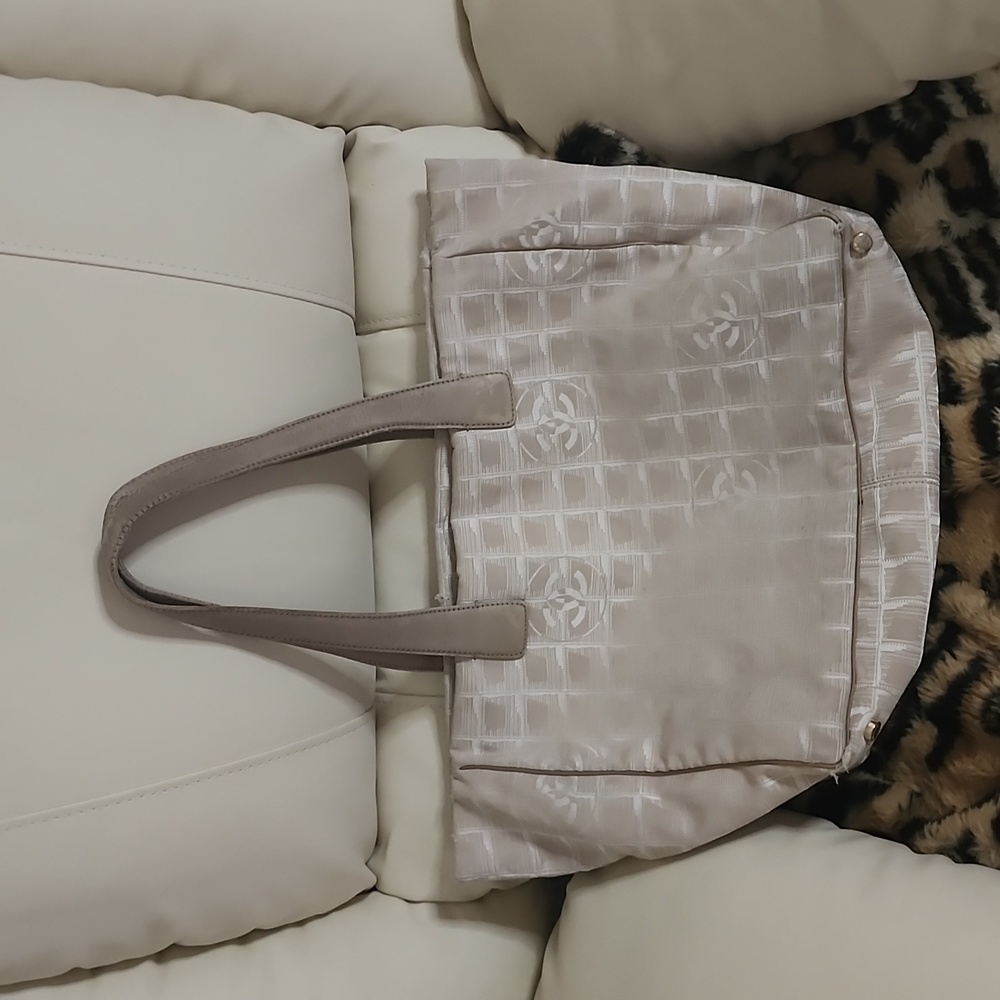 Chanel Travel Line Tote - signs of wear as shown